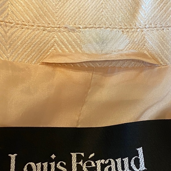 Vintage Louis Feraud Power Suit in Cream Wool - classic timeless piece - Picture 7 of 11
